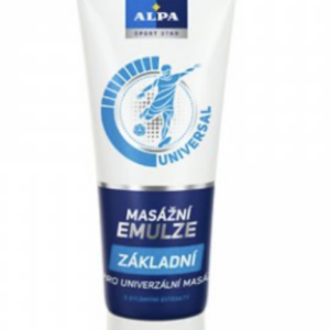 ALPA emulzia ZÁKLADNÁ 210 ml – masáž, bolesti kĺbov a svalov