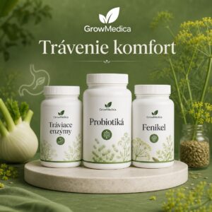 Balíček GrowMedica — Trávenie komfort